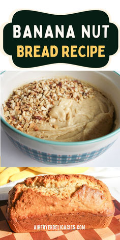 Moist and easy banana nut bread recipe perfect for breakfast or snacks. Old Fashion Banana Nut Bread Recipe, Nana Nut Bread, Banana Nut Bread Recipe Moist Easy, Banana Nut Bread Recipe Moist, Easy Banana Nut Bread Recipe, Homemade Banana Nut Bread, Easy Banana Nut Bread, Moist Banana Nut Bread, Banana Oatmeal Bread