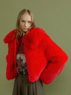 Composition : 100% POLYESTERColor : redCountry of Origin : China Fur Collars, Scarf Accessory, Collar, Women Accessories, The Originals, Red