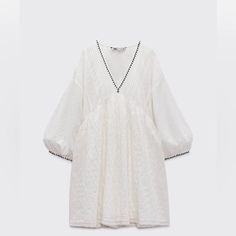 Zara Gorgeous White Embroidery Cotton Nwt - Purchased Last Summer But Haven’t Worn As I Have Two Little Kids So Don’t Wear Much White Or Short Dresses Anymore Oyster White, Embroidery Cotton, Embroidered Shorts, White Embroidery, Dress Short, Zara Dresses, Dresses Xs, Short Dresses