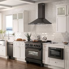 ZLINE 36 Wall Range Hood in Black Stainless Steel (BSKBN-36) - Range Hoods - ZLINE - Home Outlet Direct Zline Autograph Edition, Zline Kitchen, Microwave Drawer, Kitchen Appliance Packages, Primary Bath, Steel Tub, Dual Fuel Ranges, Wall Mount Range Hood, Appliance Packages