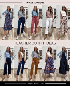 Teacher Appropriate Outfits, School Teacher Outfit, Teacher Outfit Ideas, Art Teacher Outfits, About Teacher, Teacher Attire, Teacher Outfits Elementary