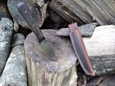 Bushcraft Knife, Rough Riders, Ethel Cain, Utility Knives, Bushcraft Knives, Belt Holster, Water Buffalo, Buffalo Leather, The Wilderness