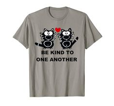 Be Kind To One Another T Shirt Anti Bullying Shirt Kids Cat T-Shirt Be Kind To One Another Shirts With Cats Be Kind To One Another, Cat T Shirt, Cat T, Cat Tshirt, Be Kind, Teacher Gift, Black Lives Matter, Shirt Price, Tee Shop