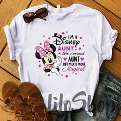 Disney Aunt Tee, Disney Auntie Shirt, Auntie Mouse Shirt, Magical Auntie Aunt Shirts For Adults, Funny Disney Shirts, Lion King Shirt, Aunt Shirt, Auntie Shirts, Mickey Shirt, Aunt Shirts, Stitch Shirt, Tee Shirt Designs