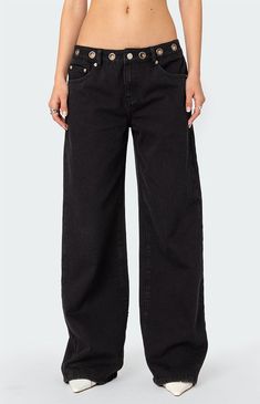 Libby Grommet Waist Jeans Good Jeans, Visionary Fashion, Jeans Pacsun, Stylish Jeans, Swimwear Dress, Runway Trends, Jeans Online, Waist Jeans, Best Jeans