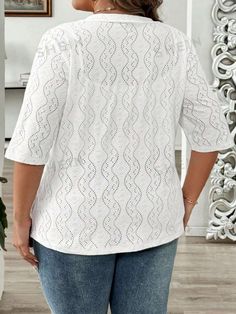 Style:Casual \nType:Other \nNeckline:Shawl Collar \nDetails:Sheer \nSleeve Type:Regular Sleeve \nColor:White \nPattern Type:Plain \nSleeve Length:Long Sleeve \nLength:Regular \nFit Type:Regular Fit \nFabric:Medium Stretch \nMaterial:Knitted Fabric \nComposition:95% Polyester \nComposition:5% Elastane \nCare Instructions:Machine wash or professional dry clean \nTemperature:Spring/Fall (18-25℃/63-77℉) \nPockets:No \nSheer:Semi-Sheer \nBody:Unlined \n Shawl Collar, Knitted Fabric, Style Casual, Dry Clean, Jackets For Women, Solid Color, Plus Size, Collar, Clothes For Women