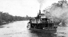 Florida Memory - River packet "Mary" on the Choctawhatchee river Safari Project, Classic Wooden Boats, Delta Blues, Expedition Truck, Jungle Safari, Steam Boats, Historical Pictures, Wooden Boats, Southern Style