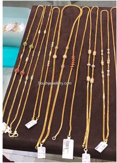 Mope Chain Gold Indian, Antique Thali Chain, Mugapu Thali Chain, Kids Gold Jewelry