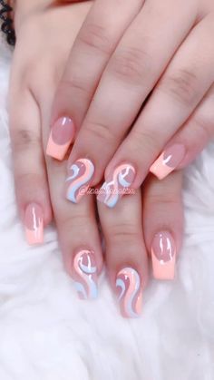 40 Spring Pastel Nails To Try This Year 2023 | Summer Nails Cute Pastel Nail Designs Square, Spring Nail Designs 2023, Spring Pastel Nails, Cat Eye Nails Polish, Nail Tip Designs, Ombre Nails Glitter, Spring Nail Designs, Floral Nail Designs, Stylish Nails Designs