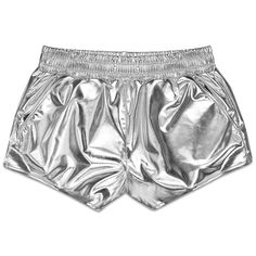 Metallic material Front pockets Fabric covered waistband Machine washable Available in children's sizes Short Infantil, Metallic Shorts, Silver Shorts, Baby Girl Shorts, Birthday Girl Outfit, Elastic Waist Shorts, Boutique Brands, Color Shorts, Baddie Outfits