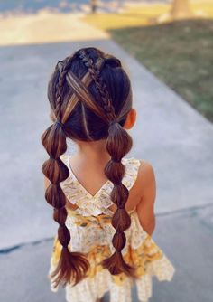 Thanksgiving Toddler Hairstyles, Thanksgiving Hairstyles For Kids, Picture Day Hairstyle, Party Hairstyles For Long Hair, Hairstyle For Kids, Easy Party Hairstyles