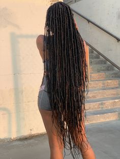 Distressed Goddess Locs, Faux Locs Long, Locs Bohemian, Locs Long, Irl References, Bohemian Locs