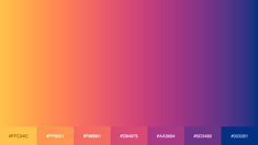 the color scheme for this website is bright, colorful and has many different colors to choose from