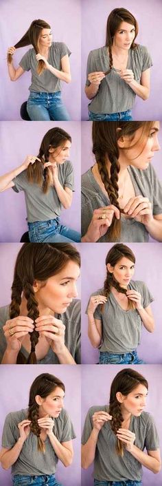 The Mermaid Tail Braid Morning Hairstyles, Braid Tutorials, Twisted Hair, Fishtail Braid, Hair Braid, Hair Envy, Hair Designs