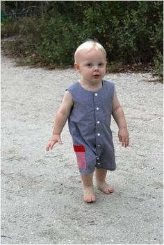 Boy Sunsuit - Boy Snap Outfit, Toddler Boy Romper, Jon Jon PDF Pattern, One Piece Romper, Boy's Clot Boys Romper Pattern, Boy Snap, Toddler Boy Romper, Boys Prints, One Piece Romper, Beginner Sewing Patterns, Jon Jon, Boys Pattern, Romper Pattern