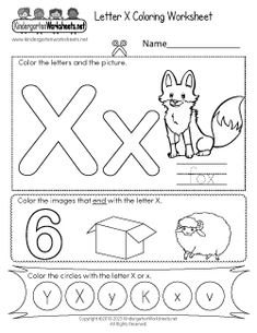 the worksheet for letter x coloring worksheet is shown in black and white