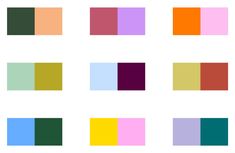 an image of different colors in the same square