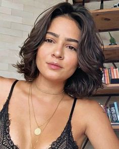 Chin Length Haircuts, Hair Inspiration Short, Shot Hair Styles, Haircut For Thick Hair, Short Hair Haircuts, Cut My Hair, American Beauty, Grunge Hair, 인물 사진