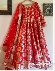 Designer Indian Pakistani lehenga choli wedding lehenga Indian Lengha Pakistani Lengha  designer Ind Lengha For Brother Wedding, Red Banarasi Suit, Broket Design Suit, Banarasi Kurti Designs Latest, Indian Lengha, Pakistani Lehenga, Indian Wedding Lehenga, Lehenga Choli Wedding, Festival Skirts