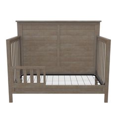 Finch Toddler Rail Conversion Kit for Crib - Rustic Coffee