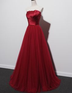 Prom Dresses Wine Red, Wedding Dress Bride, Dress Bride, Bridal Dress Fashion, Red Party, Dress Slim