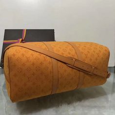 Size: Standard Size It comes with Dust box, Care manual, Tag, and Paper bag. Luxury Yellow Box Bag For Travel, Louis Vuitton Travel Bags, Louis Vuitton Travel, Travel Bags, Wellness Design, Paper Bag, Louis Vuitton, Things To Come, Travel