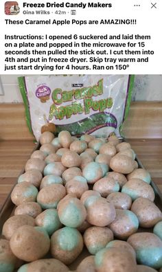 an open box of frozen candy with blue and green eggs in it