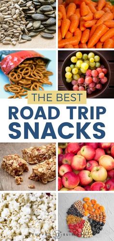 the best road trip snacks from around the world including apples, carrots, and more