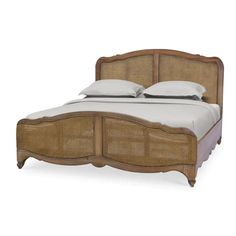 Covington Bed King-Bramble-BRAM-28025STW-RGZE-1-BedsStraw Wash/Rattan Glaze-King-1-France and Son Cane Bed, King Furniture, Rattan Bed, Bed Price, King Upholstered Bed, Beautiful Bed, Bed King, Bedside Chest, King Or Queen