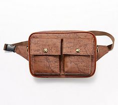 Worn as a belt bag, crossbody bag, or shoulder bag, this beauty is a must-have for all your adventures. From Patricia Nash. Travel Crossbody Chest Bag With Detachable Strap, Travel Shoulder Bag Saddle With Adjustable Strap, Travel Shoulder Saddle Bag With Adjustable Strap, Travel Satchel Chest Bag With Adjustable Strap, Brown Rectangular Chest Bag With Detachable Strap, Travel Chest Bag With Adjustable Strap, Satchel Shape, Travel Chest Bag With Adjustable Strap, Rectangular Brown Belt Bag For Travel, Brown Satchel Belt Bag With Pockets