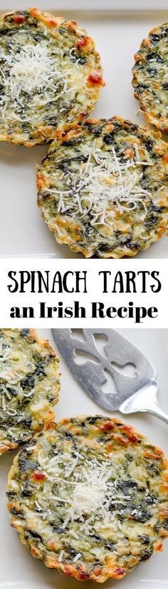 spinach tarts are an irish recipe