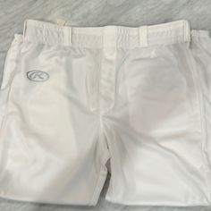 New With Tags, Rawlings Remix Youth Xl White Baseball Pants. Elastic Waist And Elastic Ankle, Black And White Detail On Back Pocket And Interior Waste. White Short Sports Pants, Full Length White Sports Pants, Knickers Pants, Rawlings Baseball, Football Pants, Black Pipe, Youth Baseball, Baseball Pants, Pants Elastic Waist