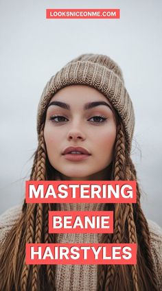 Stay cozy and stylish with these chic beanie hairstyles! From sleek buns to tousled waves, discover how to incorporate a beanie into your look while keeping your hair effortlessly fashionable. Perfect for chilly days and casual outings! Sleek Buns, Sleek Bun, Tousled Waves, Buns