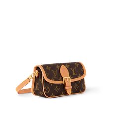 LOUIS VUITTON® - Nano Diane - Monogram Louis Vuitton Handbags Mini, Louis Vuitton Bag Crossbody Purses, Lv Small Bag, Lv Mini Bag, Bri Aesthetic, French Essentials, Louis Vuitton Women, Men's Brooch, Micro Bags