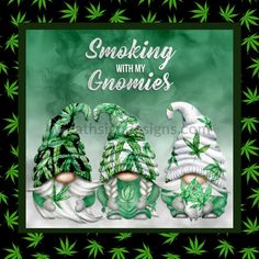 Smokin With My Gnomies Metal Sign 8 Unique Wreath, Door Hanging, Wreath Sign, Sign Design, The Eye, Aluminum Signs, Making Out, Metal Signs, Wreath