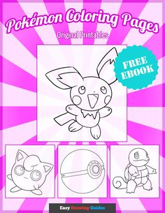 Gotta color 'em all! 22 free #Pokemon Coloring Pages for Kids to choose from - perfect for adults, too! #ColoringTime #PocketMonsters https://easydrawingguides.com/pokemon-coloring-pages/ Pokémon Coloring Pages, Pokemon Coloring Sheets, Easy Pokemon, Bird Pokemon, Dragon Type Pokemon, Ghost Type Pokemon, Coloring Ideas, Pokemon Coloring Pages