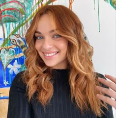 Ginger For Brunettes, Ginger Hair On Olive Skin, Ginger Hair With Shadow Root, Ginger Hair Brown Roots, Brunette To Ginger Before And After, Ginger Hair Dark Roots, Brown To Ginger Balayage, Light Brown Ginger Hair, Ginger Hair With Dark Roots