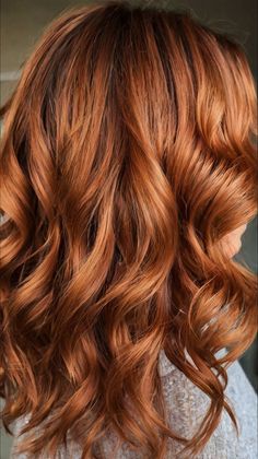 Effortless 39 Copper Hair Color Ideas for Copper and Blonde Two-Tone Hair 👱 Ombre On Long Hair, Long Ombre Hair, Copper Ombre