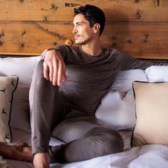 Cold at night? Breathable, super-fine merino wool pajamas keep you comfortably warm whilst never overheating. 50% lighter warmth than other fabrics. 4x more breathable than cotton. 2x softer than cotton. Wool Pajamas, Thumb Sleeves, Warm Pajamas, Mens Nightwear, Jumpsuit Men, Cami Set, Mens Sleeve, Nightwear Women, Gym Tops