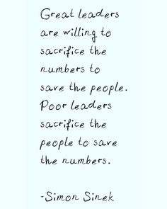 a handwritten quote with the words great leaders are killing to describe the numbers to save the people