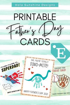 Father's Day Printable Handprint Art Gift for Dad Handprint Fathers Day Crafts Free Printable, New Year Eve Kids Activities, Fish Handprint Art Father's Day, Father’s Day Card Footprint, Father’s Day Gift From Toddler Handprint, Father’s Day Card With Handprint, Handprint Cards, Print Crafts