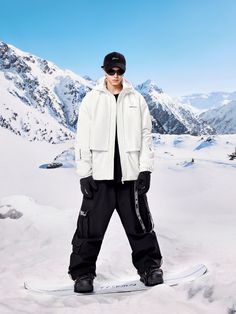 Built for skiers and snowboarders, the men’s RenChill 3L shell ski jacket features a versatile 2-in-1 design with a detachable vest that can be worn separately or layered together. The minimalist color adds a sleek, modern touch to your outdoor style. Features: Seams: Critically Taped Seams Membrane: 20000mm/H₂O Waterproofing , 11300g/m²/24h Breathability Fabric: 100% Polyester, Water-Repellent Fabric Teflon™ Coating, DWR Treated, 3-Layer Fleece Composite Fabric, Rudolf Coating Zippers: SBS Water Resistant Zippers Hood: Adjustable Hood Fits over your Ski Helmet with an Elastic Cord Buckle Printed ‘RenChill’ Brand Logo on the Chest Pockets: 2 Front Zippered Pockets, 1 Zippered Pass Pocket Cuffs: Adjustable Cuffs with Velcro, Windproof Cuffs with Thumb Holes Hem: Adjustable Hem with Elastic Techwear Outerwear For Ski Season, Windproof Streetwear Outerwear For Ski Season, Functional Windproof Outerwear For Snow, Urban Style Windproof Skiing Outerwear, Techwear Sports Outerwear For Ski Season, Techwear Windbreaker For Snowboarding In Winter, Waterproof Outerwear For Ski Season Streetwear, Functional Outerwear For Ski Season Streetwear, Winter Techwear Windbreaker For Snowboarding