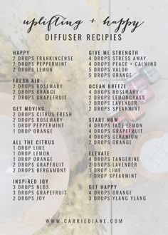 Uplifting Diffuser Blends, Young Living Essential Oil Diffuser, Eo Blends, Doterra Diffuser Blends, Doterra Essential Oils Recipes, Magia Das Ervas