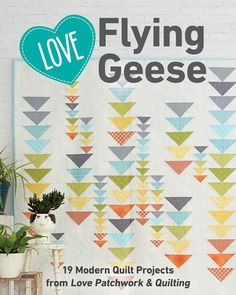 Love Flying Geese Flying Geese Quilt, New York Beauty, Quilt Modernen, Quilt Magazine, Quilt Projects, Freezer Paper, Embroidery Book, Patchwork Quilting, Flying Geese