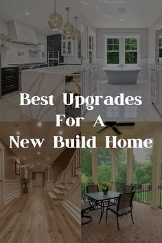 the best upgrades for a new build home