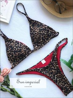 Material:Polyester Material:spandex Support Type:Wire Free With Pad:Yes sun-imperialWomen bikinis Gender:WOMEN Waist:Low Waist Fit:Fits true to size, take your normal size Item Type:Bikinis Set Pattern Type:Leopard TRUE TO SIZE Shop by styleCome in and explore more of Sun-imperial Vintage style, elegant style, chick style , street style ,and swim collections. Shop our Best Sellers Swimwear Teen, Beach Pink, Summer Apparel, High Cut Swimsuit, Push Up Swimsuit, Women Bathing, Women Swimsuit, Suit For Women, Swimwear Women