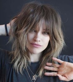 Medium Shaggy Hairstyles, Medium Shag Haircuts, Shaggy Hair, Shaggy Haircuts, Natural Wavy Hair, Shag Hairstyles, Shag Haircut, One Hair, Grunge Hair