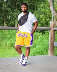 Jordan 1 Court Purple Outfit Men, Purple Shorts Outfit Men, Lakers Outfit Men, Court Purple Jordan 1 Outfit, Jordan 1 Court Purple Outfit, Gray Shoes Outfit, Purple Jordan 1, Court Purple Jordan 1, Blazer Men Outfit