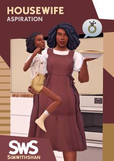 Housewife - Aspiration (Download) | SimwithShan on Patreon Sims 4 Bouncer Cc, Sims 4 House Wife Trait, Sims 4 Housewife Aspiration, Sims 4 Wedding Clutter, Sims 4 Cc Functional Yoga Mat, Sims 4 Highschool Mods, Sims 4 Cc Eco Lifestyle, Sims 4 Housewife Mod, Sims Cc Mods Patreon