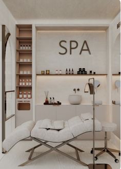 the spa is clean and ready to be used for guests in their own home or business